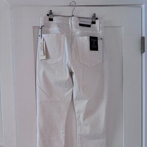 7 For All Mankind White Super Skinny Jeans Size 30 NWT